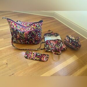 Vera Bradley Puccini travel set
